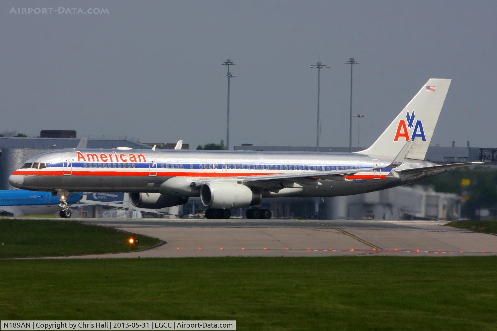 N189AN, 2001 Boeing 757-223 C/N 32383, American Airlines