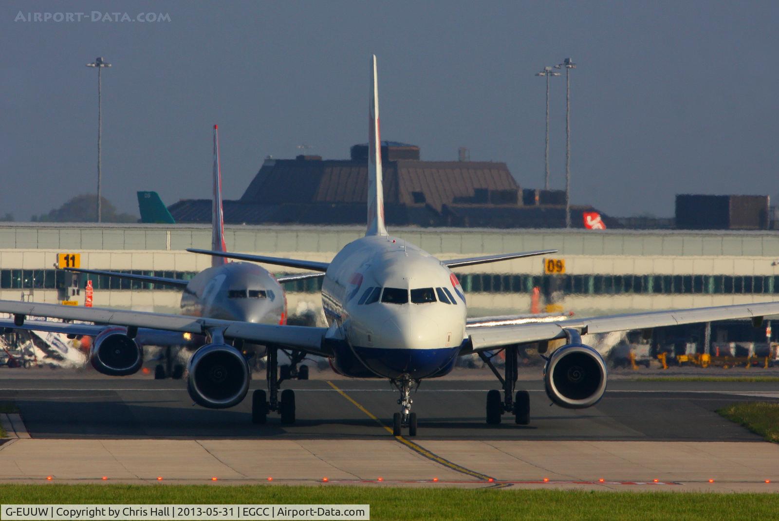 G-EUUW, 2008 Airbus A320-232 C/N 3499, British Airways