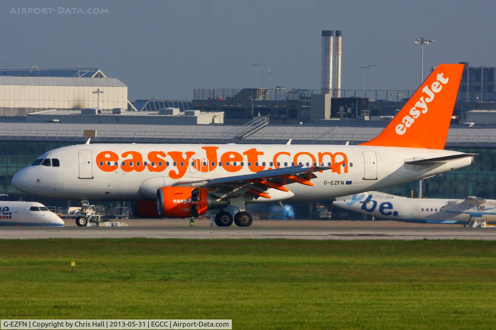 G-EZFN, 2009 Airbus A319-111 C/N 4076, easyJet