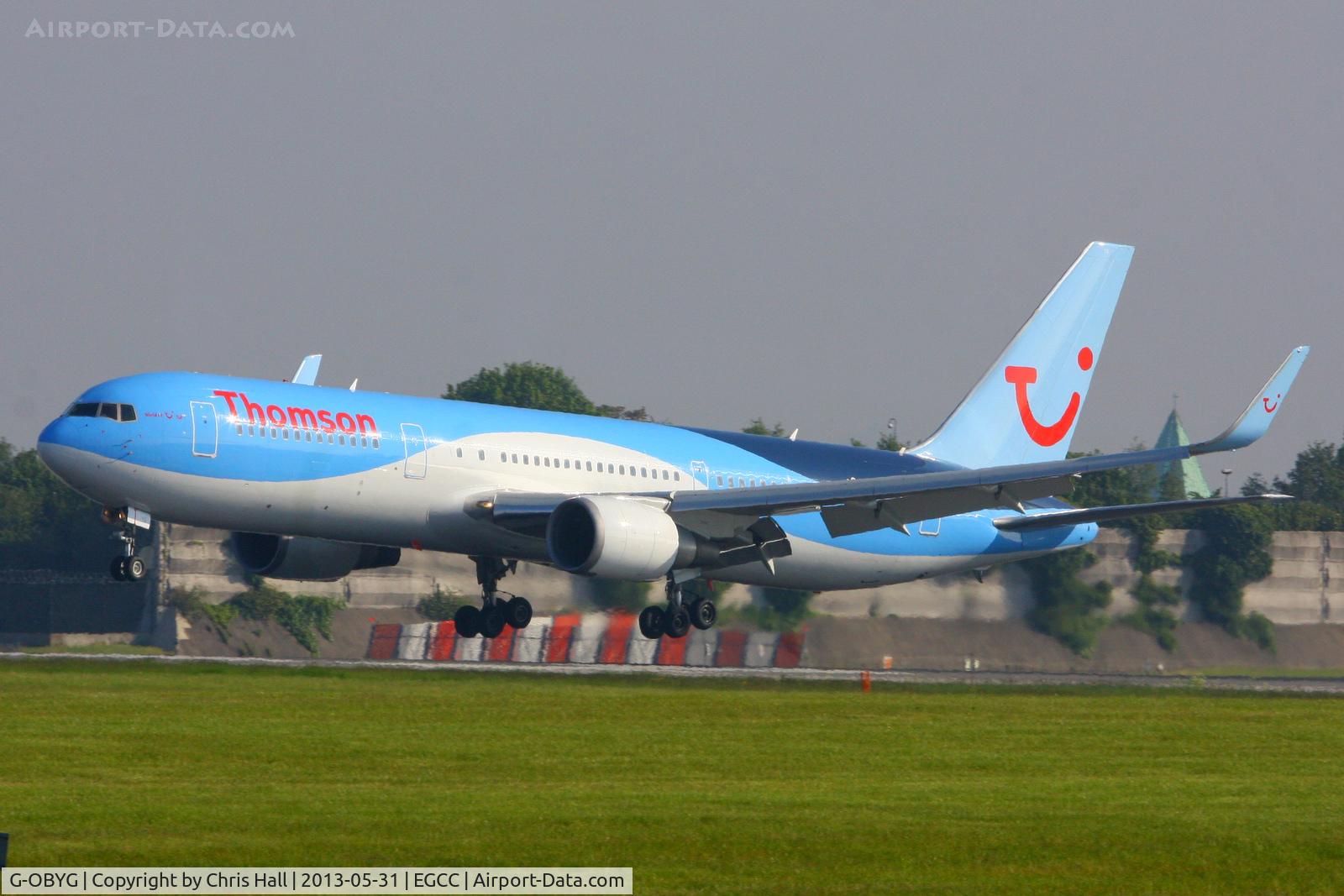G-OBYG, 1999 Boeing 767-304 C/N 29137, Thomson