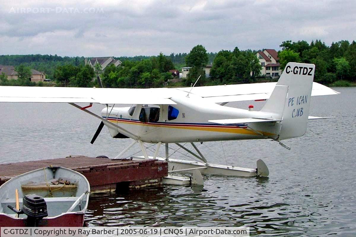 C-GTDZ, 1987 Ultravia Pelican Club C/N 342, Ultravia Aero Pelican Club [342] Constance Lake~C 19/06/2005