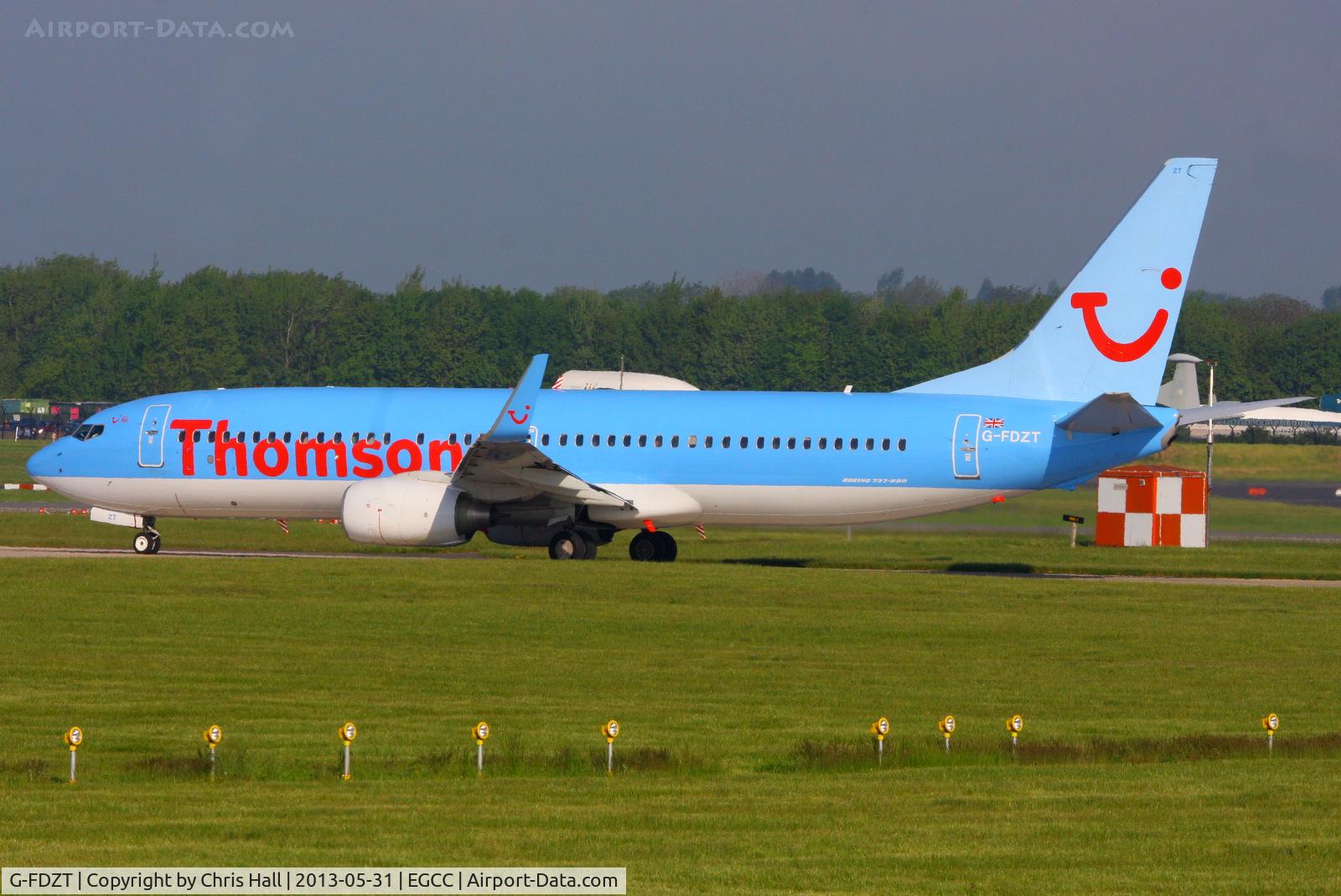 G-FDZT, 2011 Boeing 737-8K5 C/N 37248, Thomson