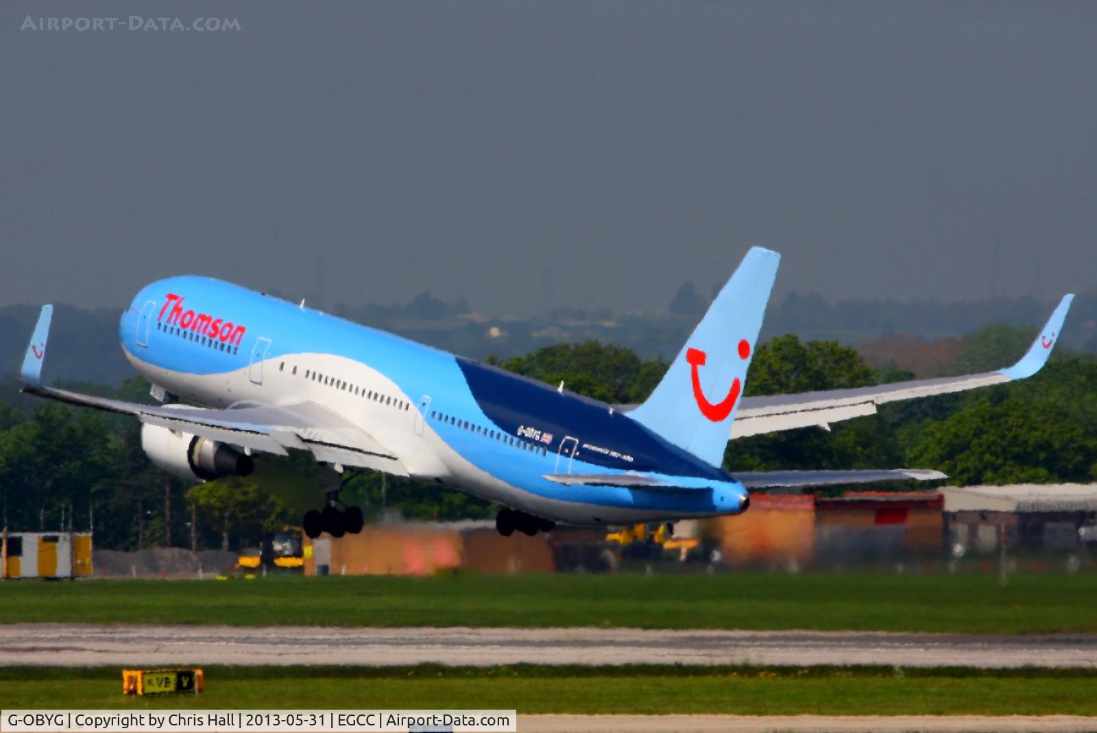 G-OBYG, 1999 Boeing 767-304 C/N 29137, Thomson