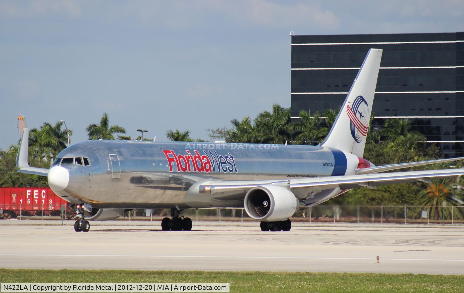 N422LA, 2007 Boeing 767-346F C/N 35818, Florida West 767-300