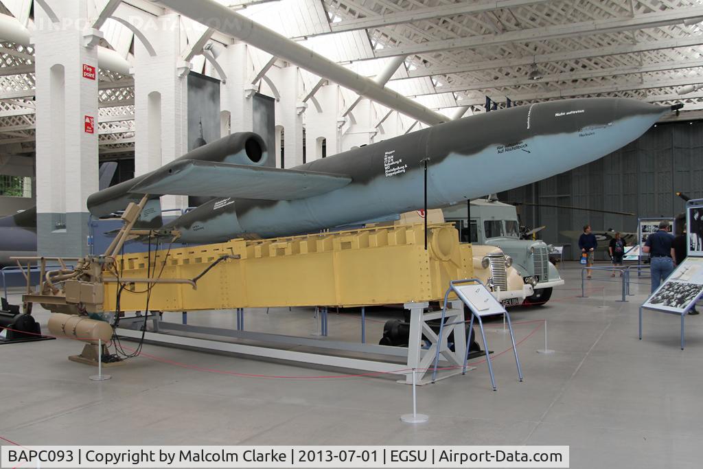 BAPC093, Fieseler Fi-103 VI Replica C/N BAPC.093, Fieseler Fi.103 Replica at the Imperial War Museum, Duxford July 2013.