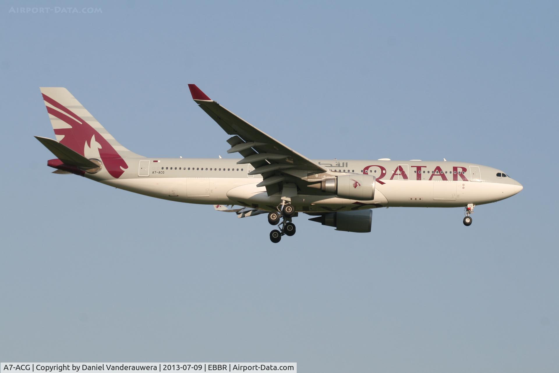 A7-ACG, 2006 Airbus A330-202 C/N 743, Arrival of flight QR939 to RWY 02
