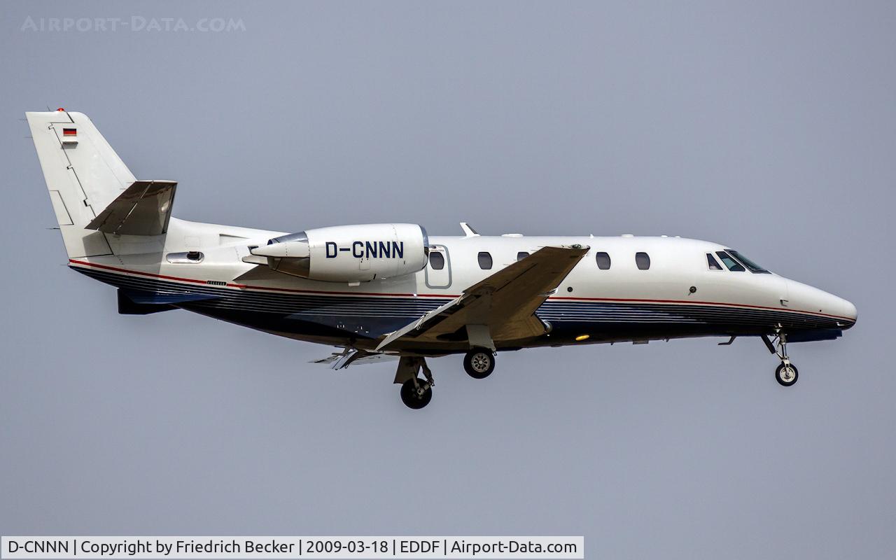 D-CNNN, 2008 Cessna 560XL Citation XLS C/N 560-5786, in final at Frankfurt