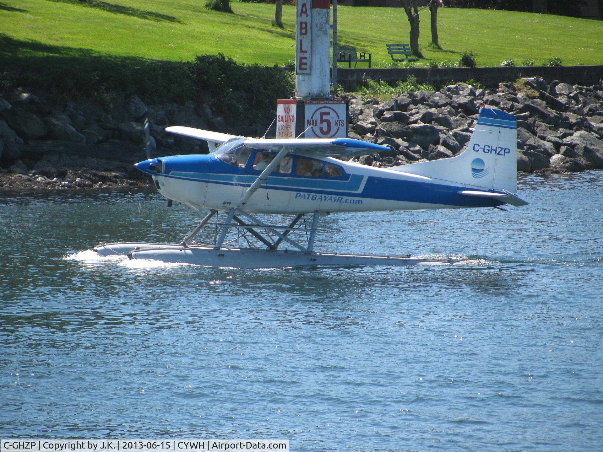 C-GHZP, 1976 Cessna A185F Skywagon 185 C/N 18502878, Victoria BC Harbour June 2013