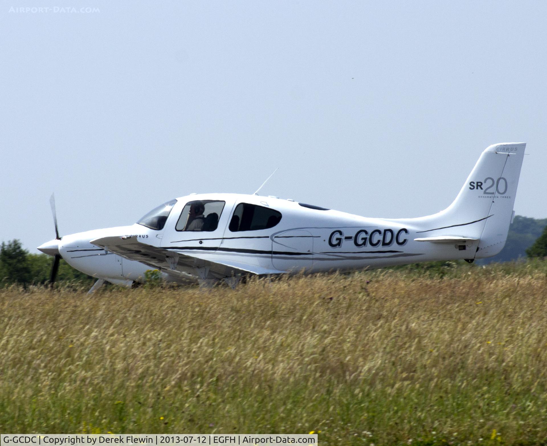 G-GCDC, 2008 Cirrus SR20 G3 C/N 2008, EGFH resident, Cirrus SR20,Ex N553PG .