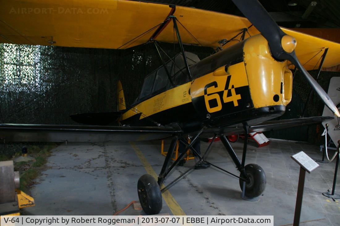 V-64, Stampe-Vertongen SV-4B C/N 1206, LES MANCHOTS.Preserved.First Wing Historical Centre (1WHC) The Golden falcon.