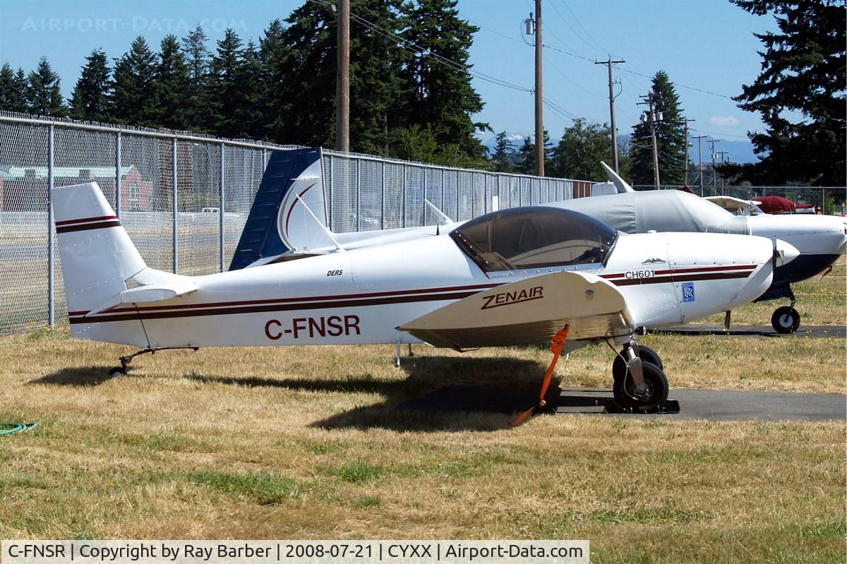 C-FNSR, 1992 Zenair CH-601 Zodiac C/N 6-1788, Zenair CH.601 Zodiac [6-1788] Abbotsford~C 21/07/2008
