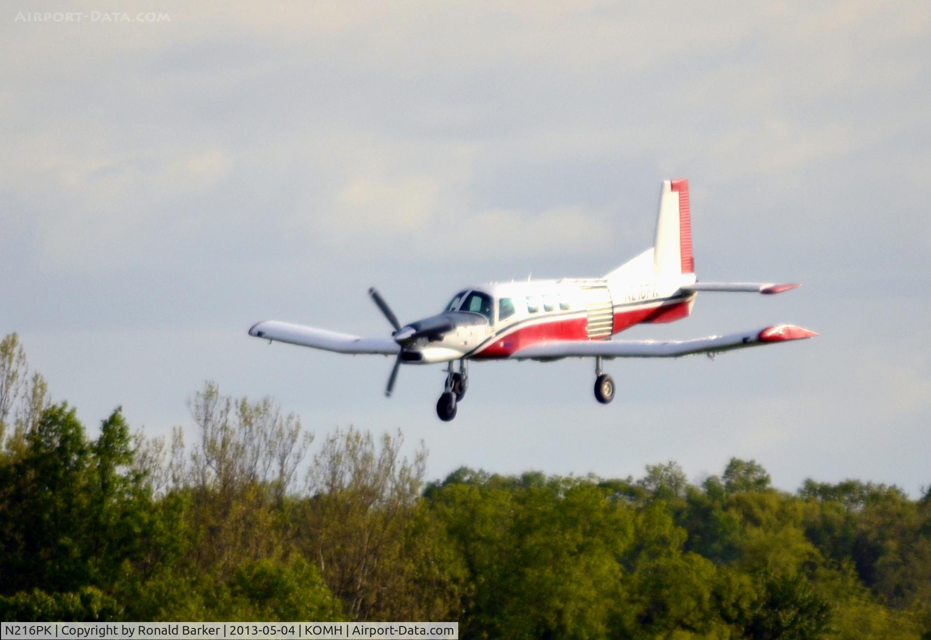 N216PK, 2005 Pacific Aerospace 750XL C/N 114, Landing Orange