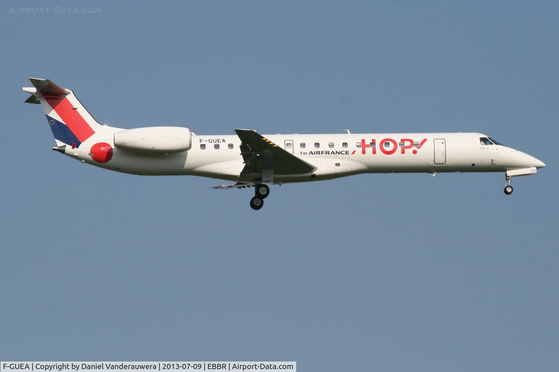 F-GUEA, 2000 Embraer EMB-145MP (ERJ-145MP) C/N 145342, Arrival of flight A5 3220 to RWY 02