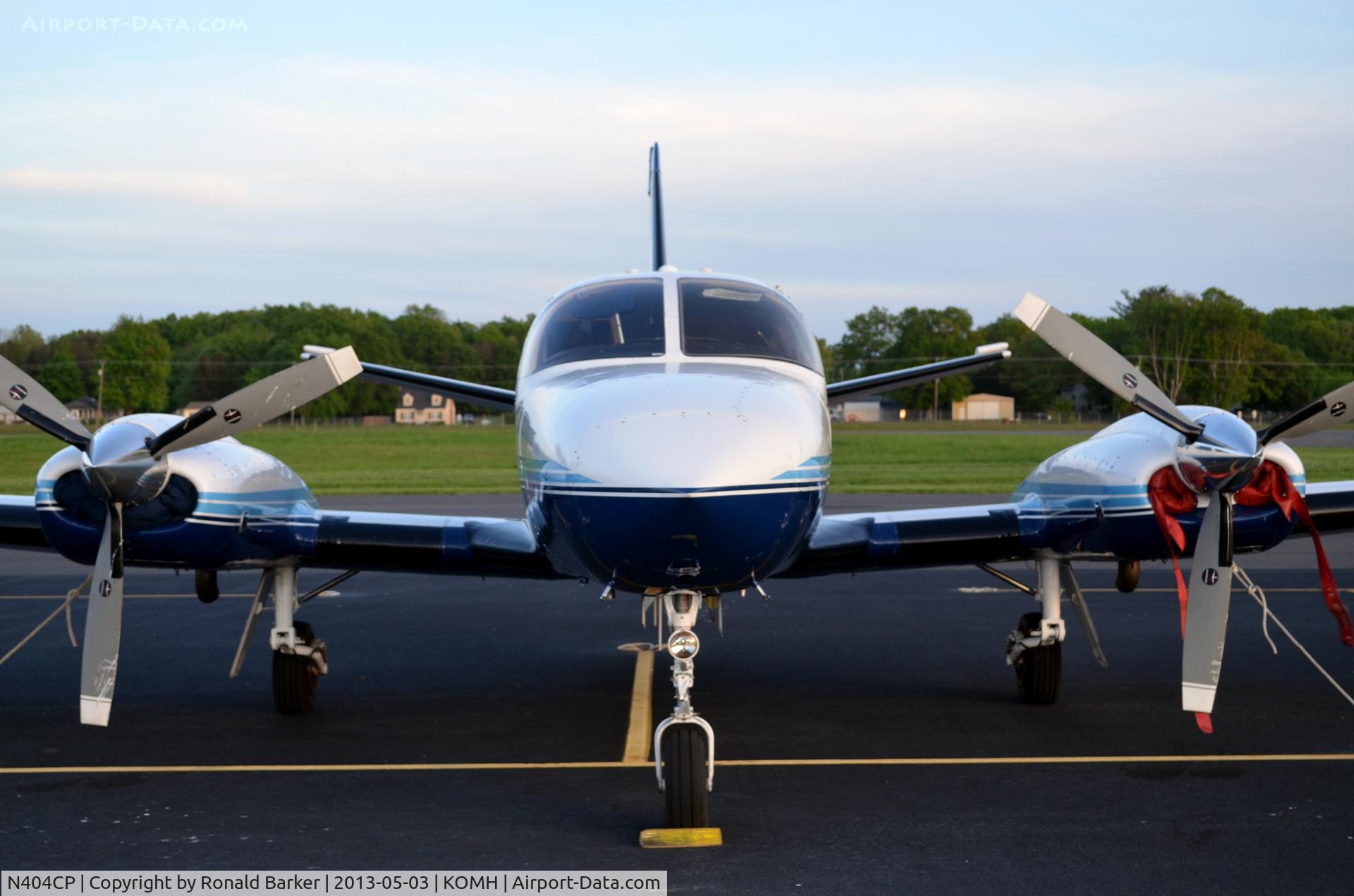 N404CP, 1978 Cessna 404 Titan C/N 404-0238, Orange