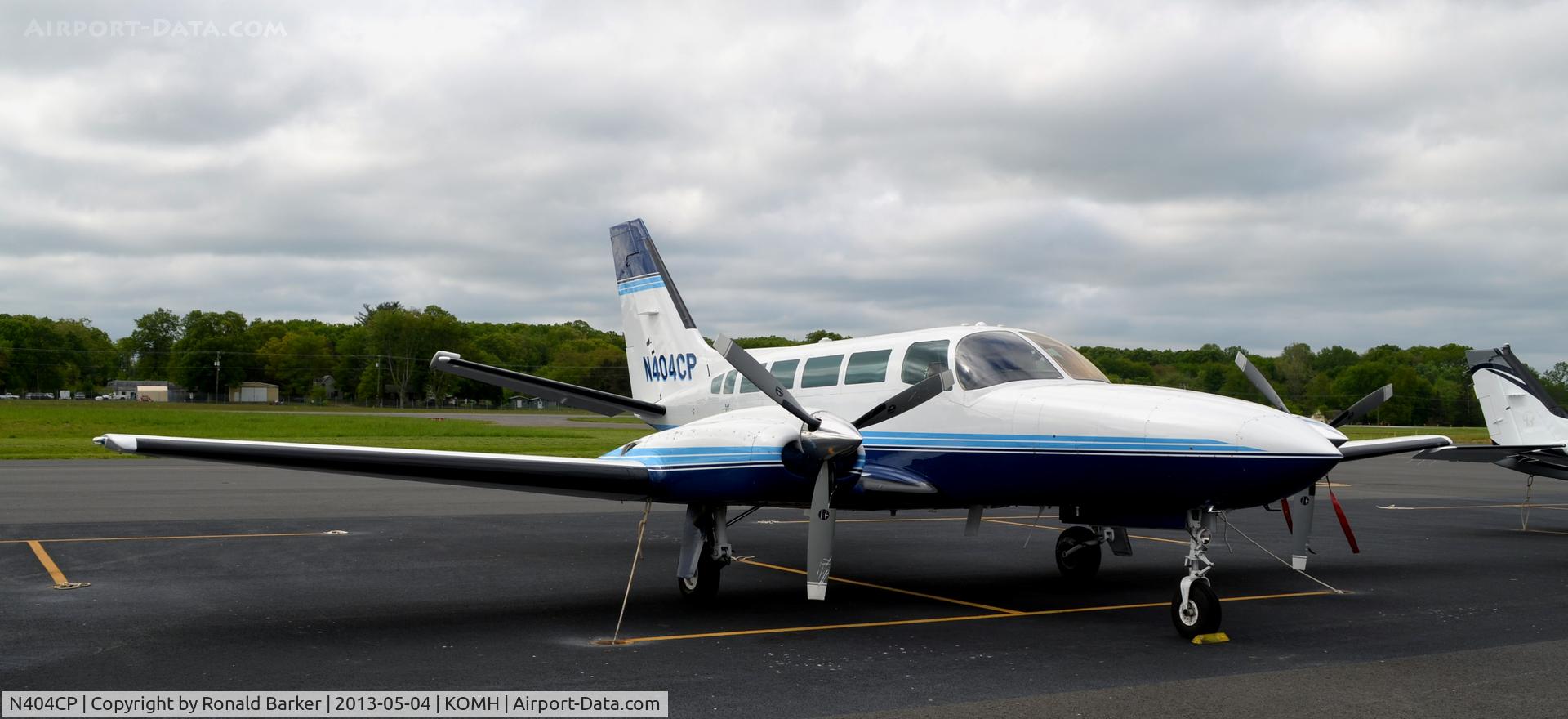 N404CP, 1978 Cessna 404 Titan C/N 404-0238, Orange