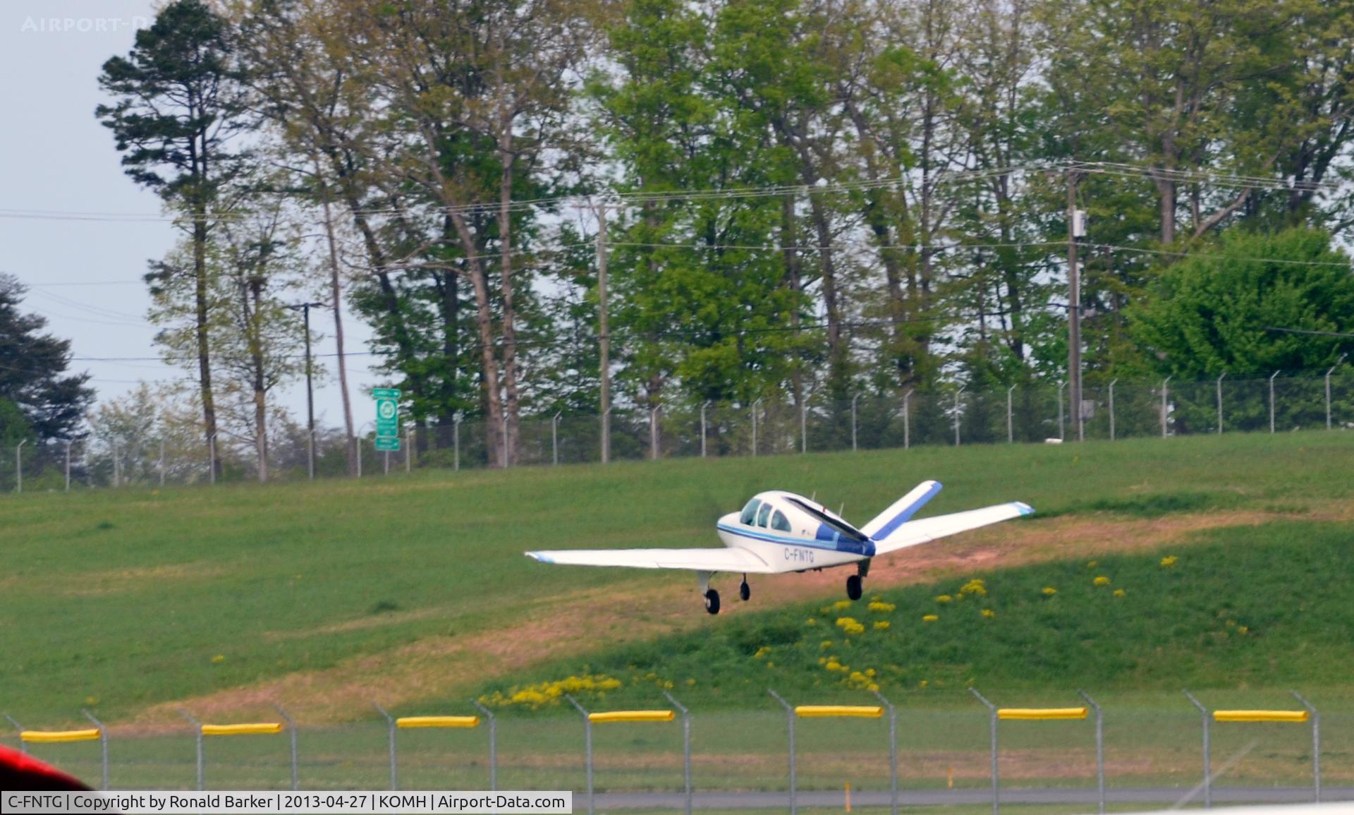 C-FNTG, 1961 Beech N35 Bonanza C/N D-6677, Departure Orange