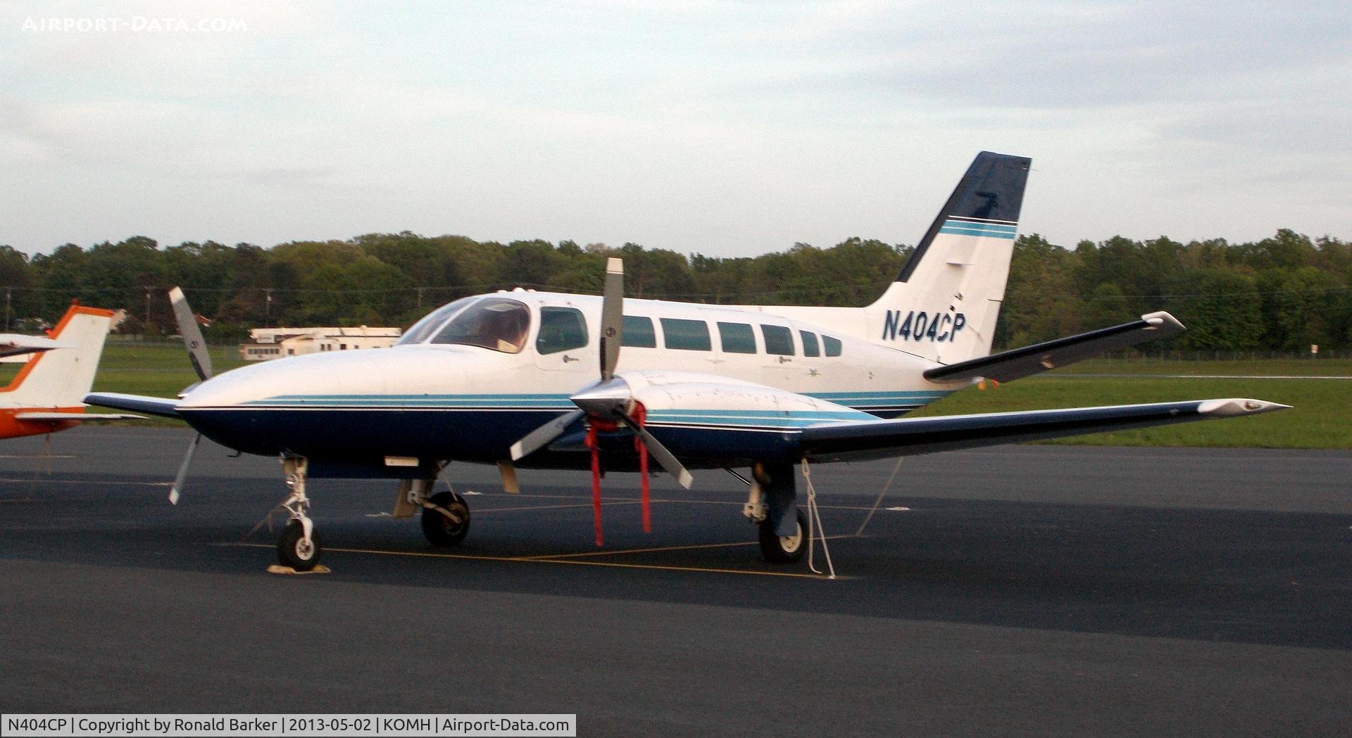 N404CP, 1978 Cessna 404 Titan C/N 404-0238, Orange