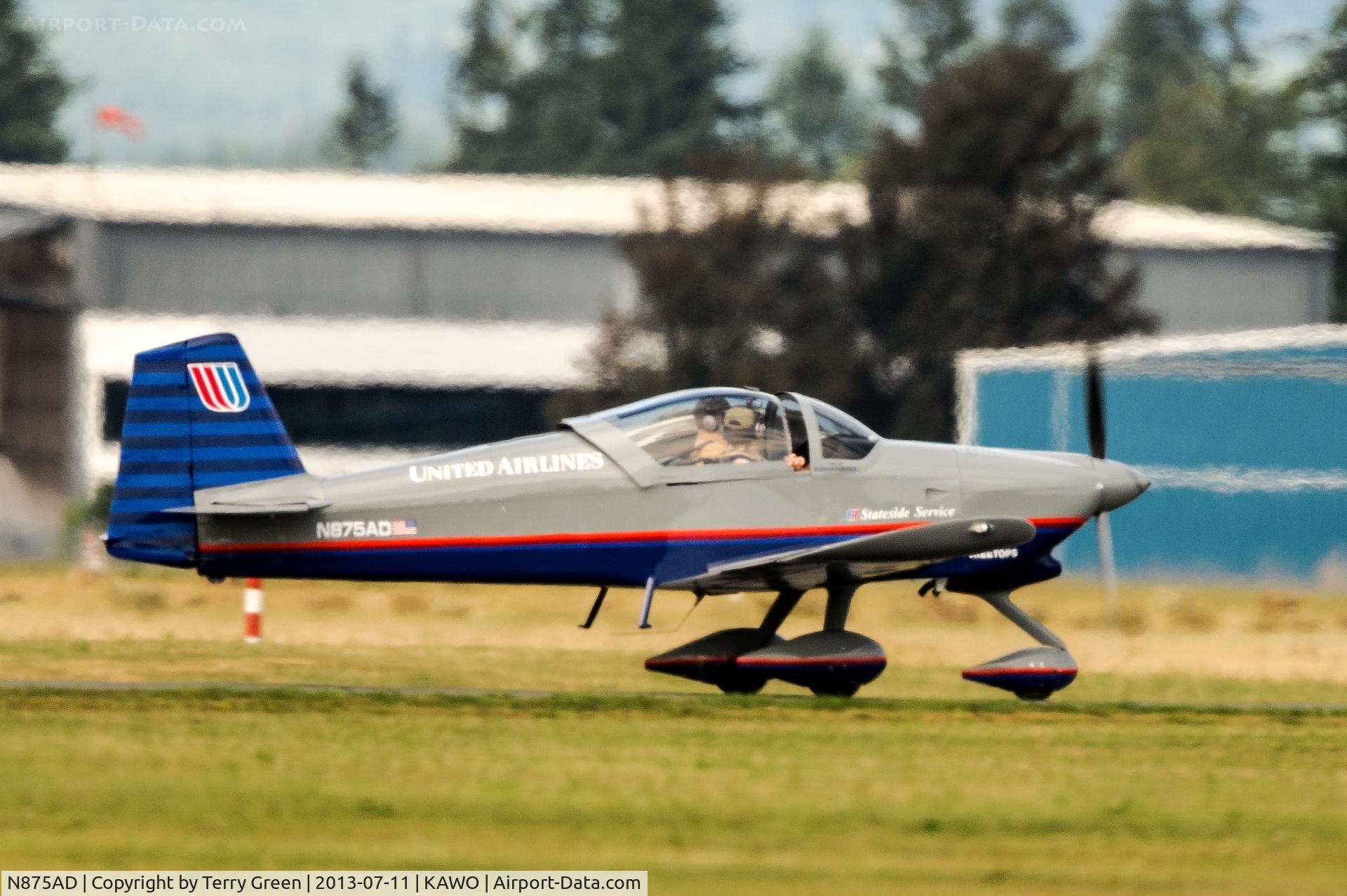 N875AD, 1999 Vans RV-6A C/N 22707, 2013 Arlington WA Fly-In