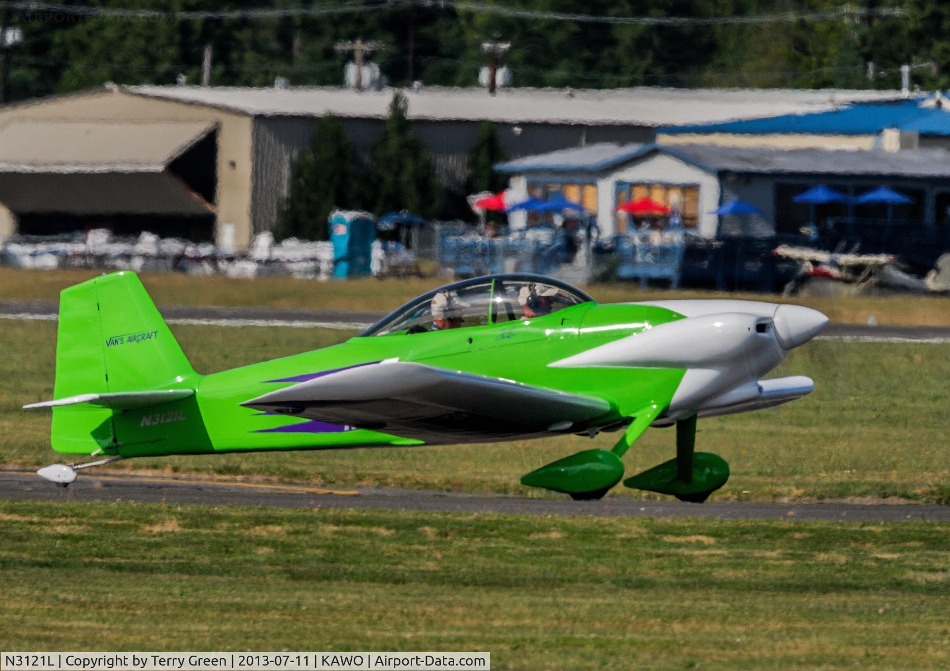 N3121L, 1991 Vans RV-4 C/N 2309, 2013 Arlington WA Fly-In
