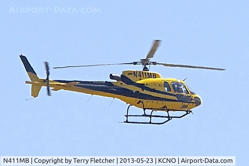 N411MB, 2000 Eurocopter AS-350B-3 Ecureuil Ecureuil C/N 3309, At Chino CA