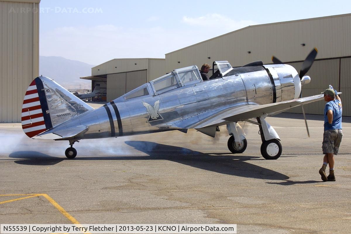 N55539, 1940 Republic AT-12 Guardsman C/N 483-38, At Planes of Fame Museum , Chino California