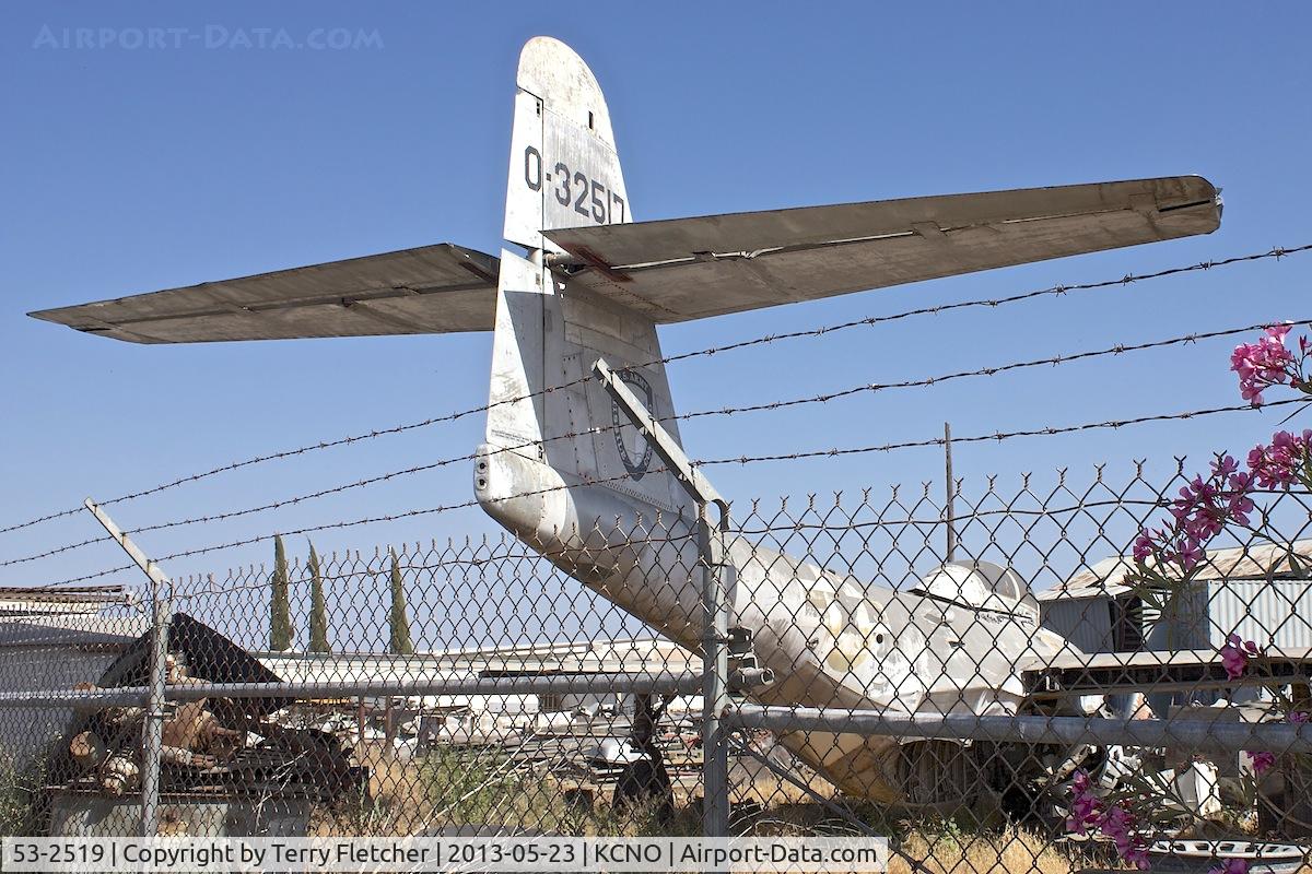 53-2519, 1953 Northrop F-89J Scorpion C/N Not found 53-2519, At Planes of Fame Museum , Chino California