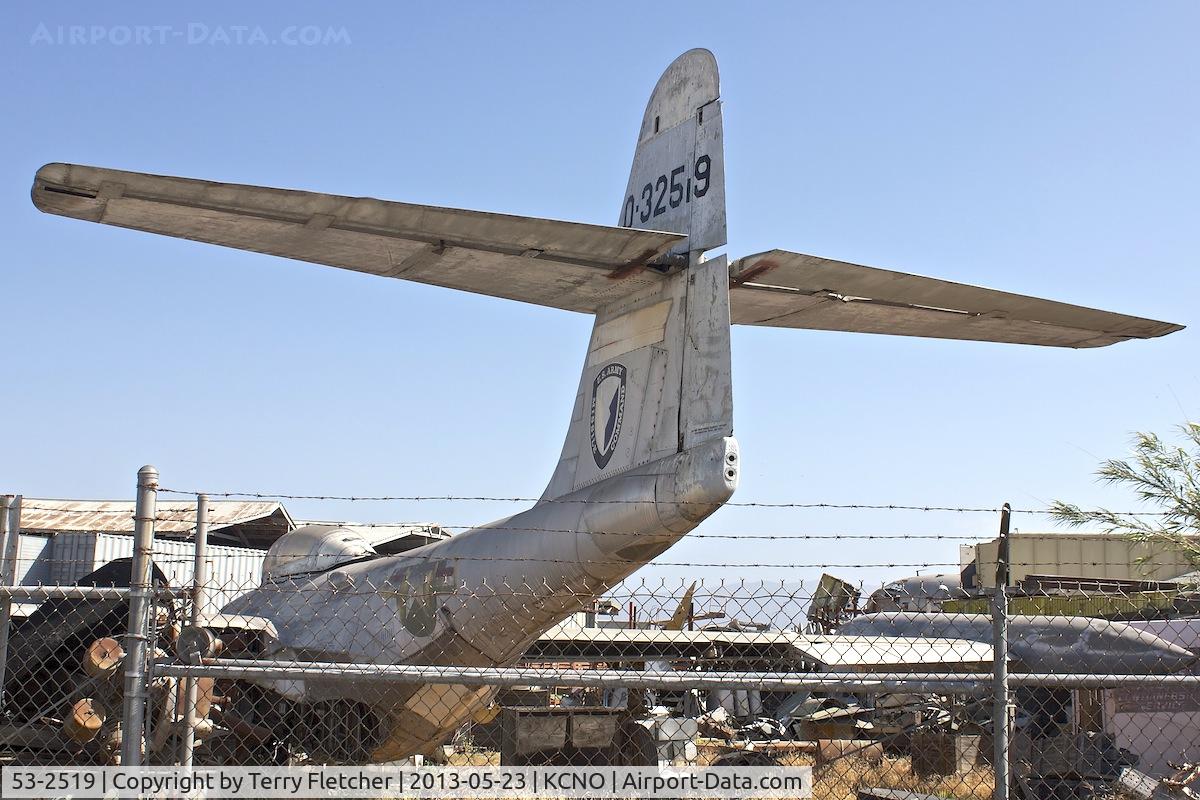 53-2519, 1953 Northrop F-89J Scorpion C/N Not found 53-2519, At Planes of Fame Museum , Chino California