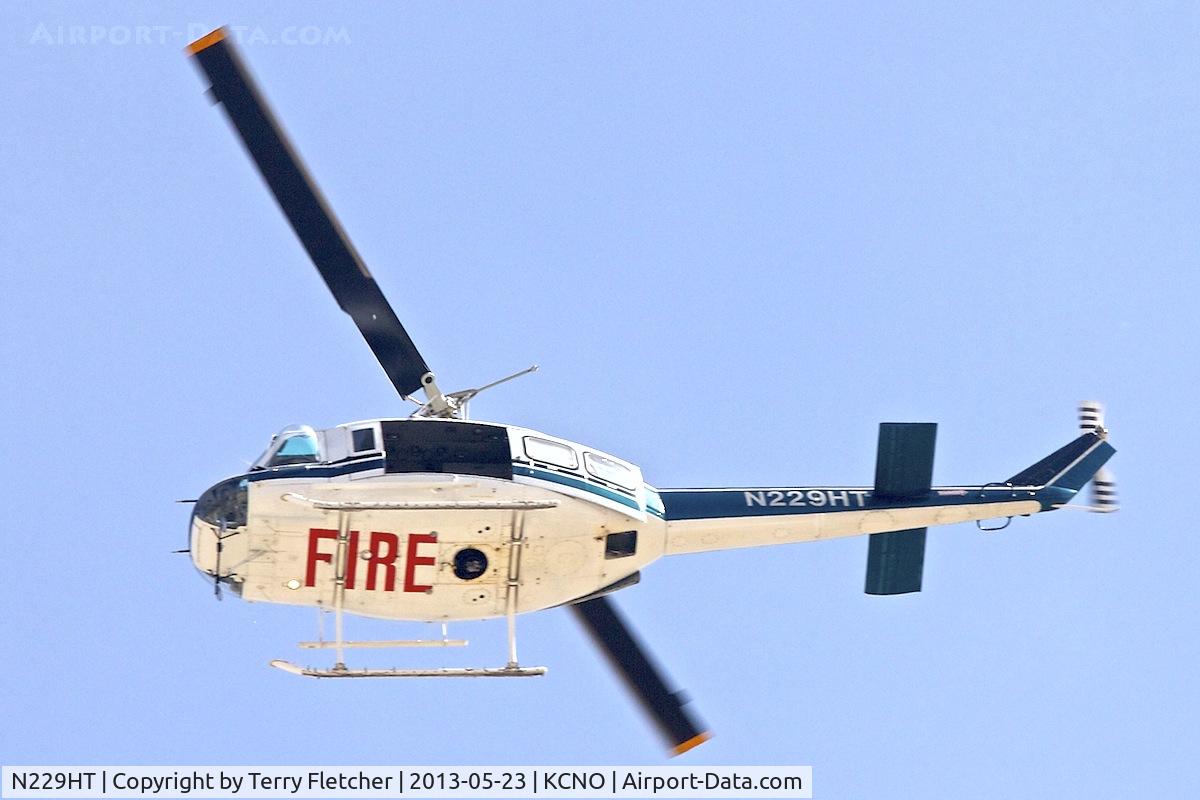 N229HT, 1980 Bell 205A-1 C/N 30330, At Chino CA