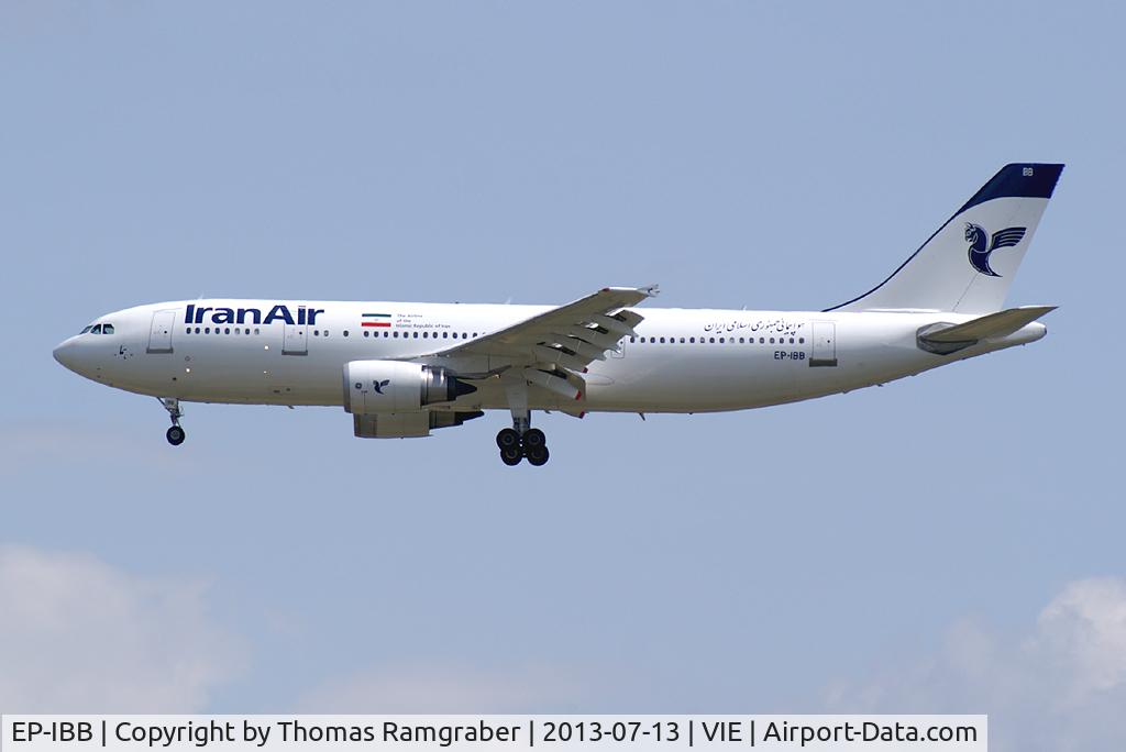 EP-IBB, 1994 Airbus A300B4-605R C/N 727, Iran Air Airbus A300-600