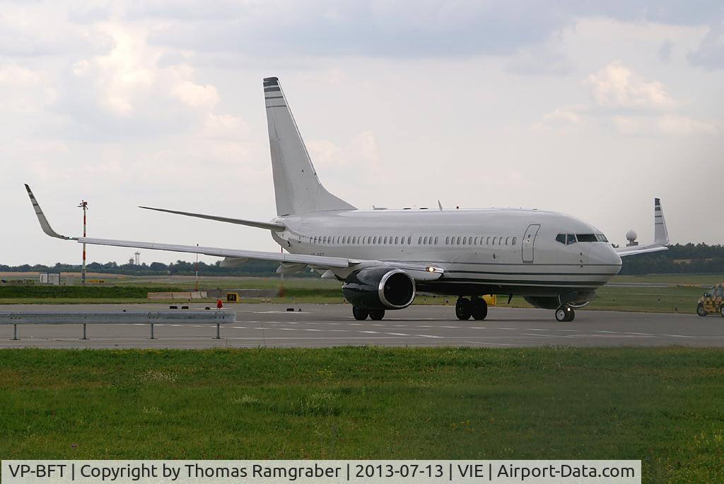 VP-BFT, 2007 Boeing 737-7JB BBJ C/N 36714/2340, Veteran Air Boeing 737-700