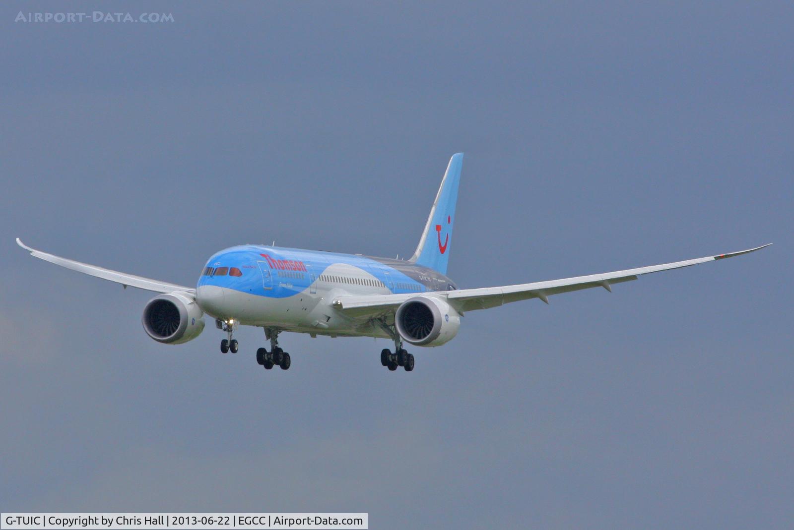 G-TUIC, 2013 Boeing 787-8 Dreamliner C/N 34424, Thomson