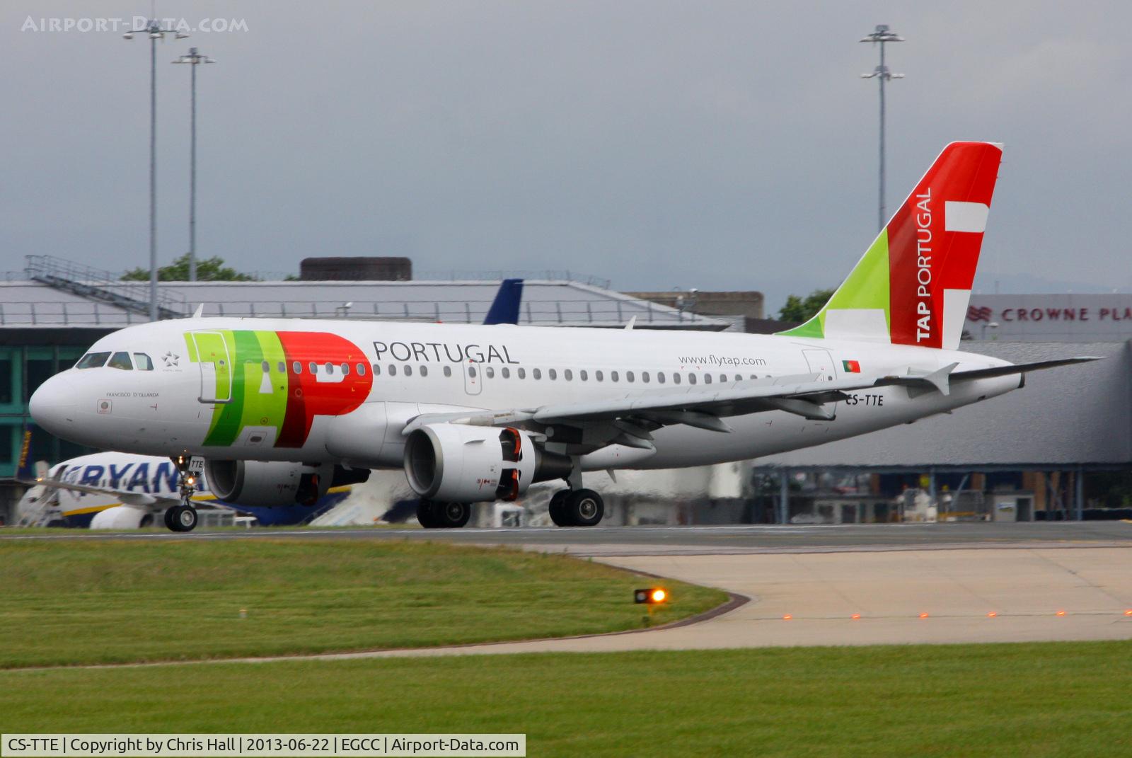CS-TTE, 1998 Airbus A319-111 C/N 821, TAP - Air Portugal