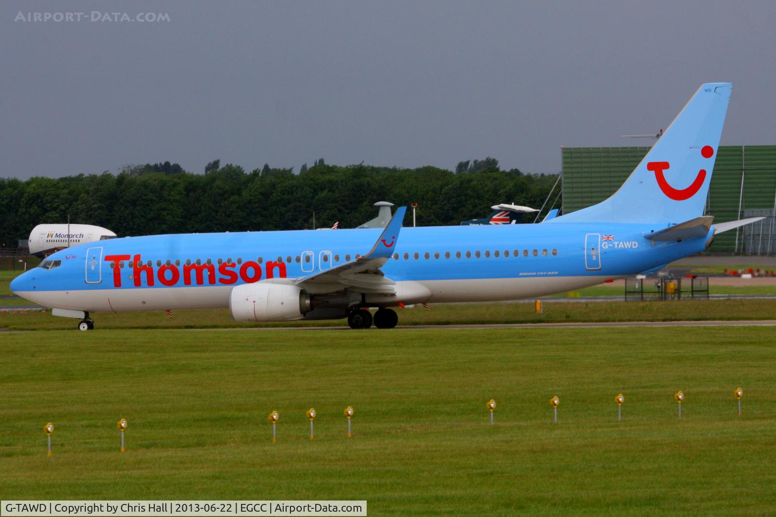 G-TAWD, 2012 Boeing 737-8K5 C/N 37265, Thomson