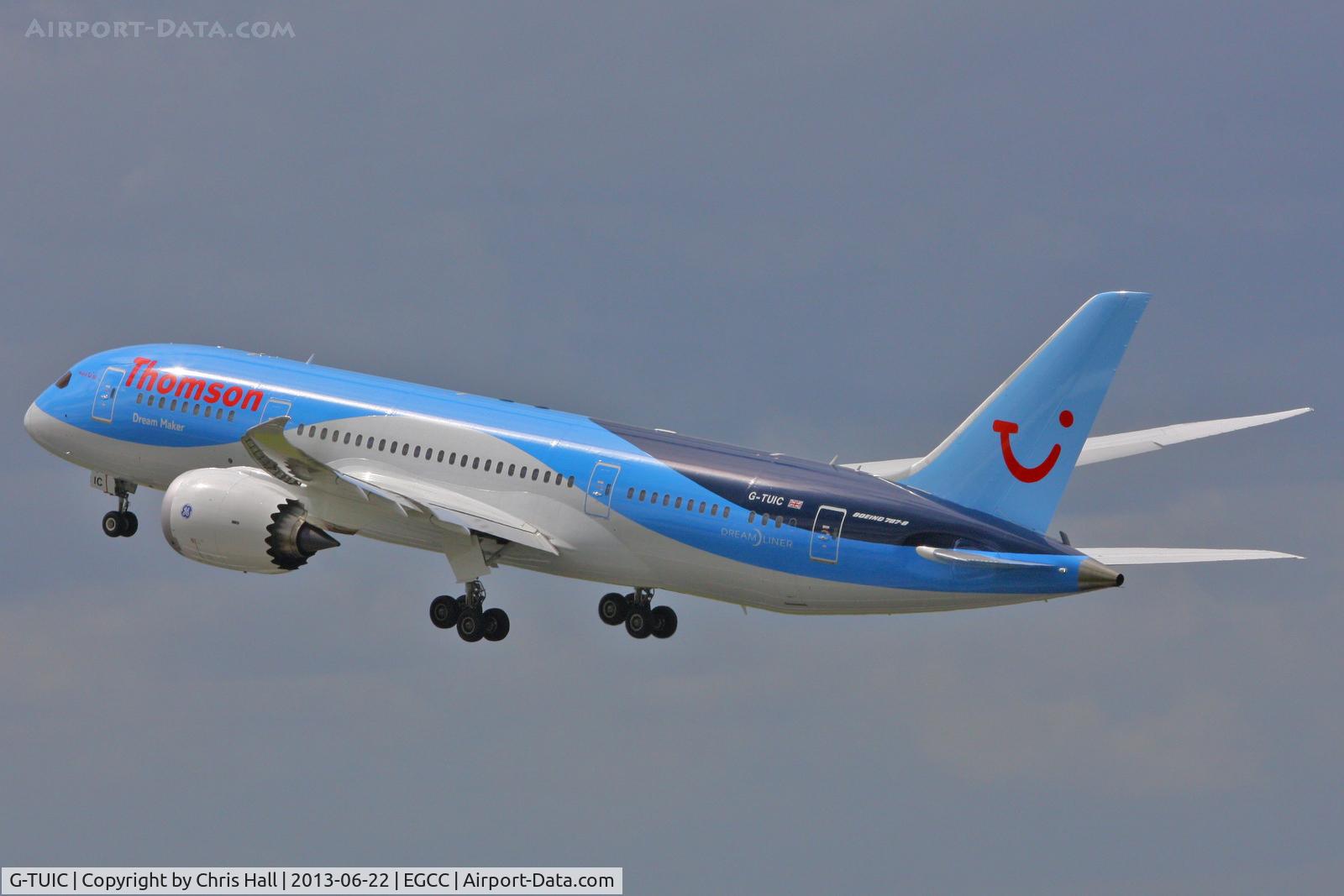 G-TUIC, 2013 Boeing 787-8 Dreamliner C/N 34424, Thomson