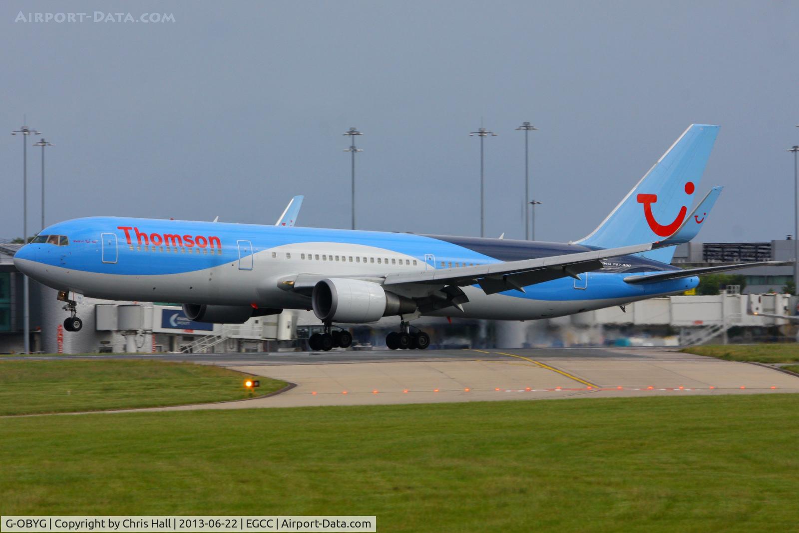 G-OBYG, 1999 Boeing 767-304 C/N 29137, Thomson