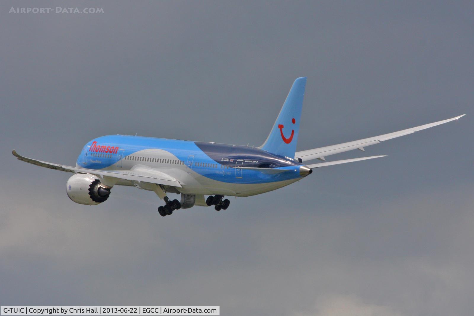 G-TUIC, 2013 Boeing 787-8 Dreamliner C/N 34424, Thomson
