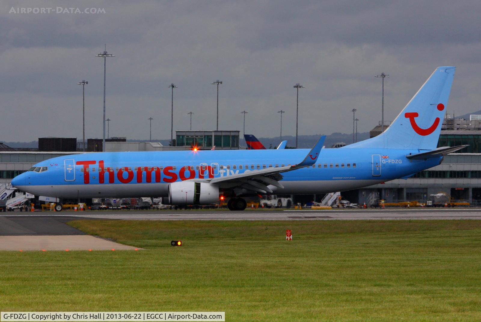 G-FDZG, 2008 Boeing 737-8K5 C/N 35139, Thomson