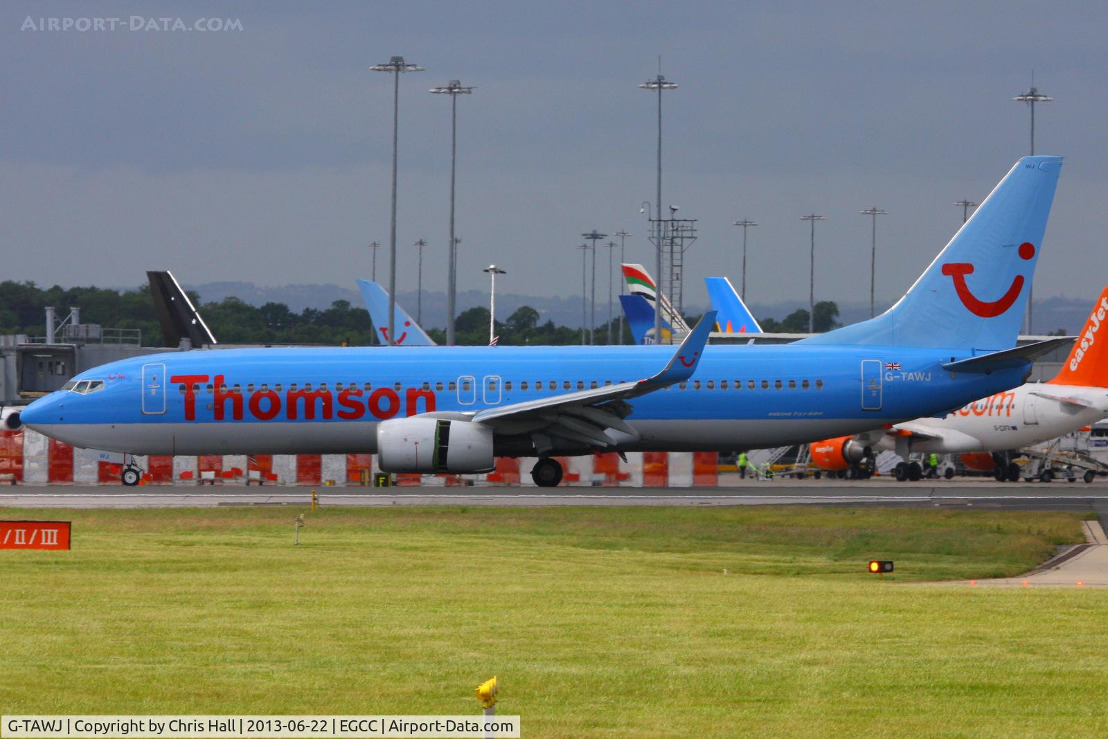 G-TAWJ, 2012 Boeing 737-8K5 C/N 38108, Thomson