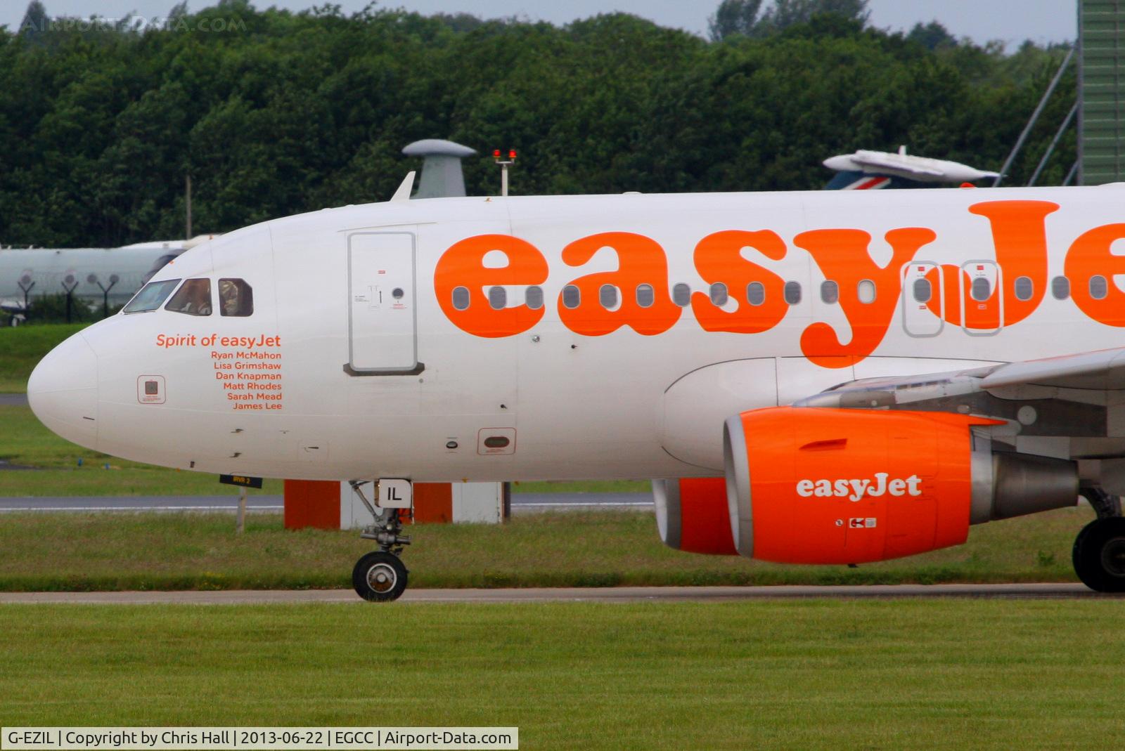 G-EZIL, 2005 Airbus A319-111 C/N 2492, 