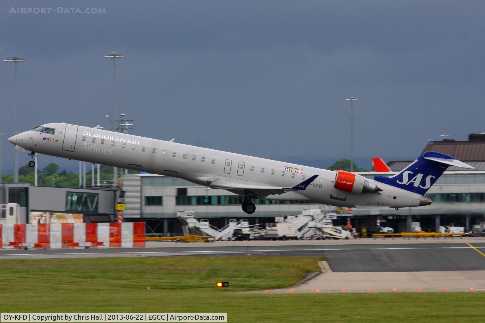 OY-KFD, 2009 Bombardier CRJ-900 (CL-600-2D24) C/N 15221, SAS Scandinavian