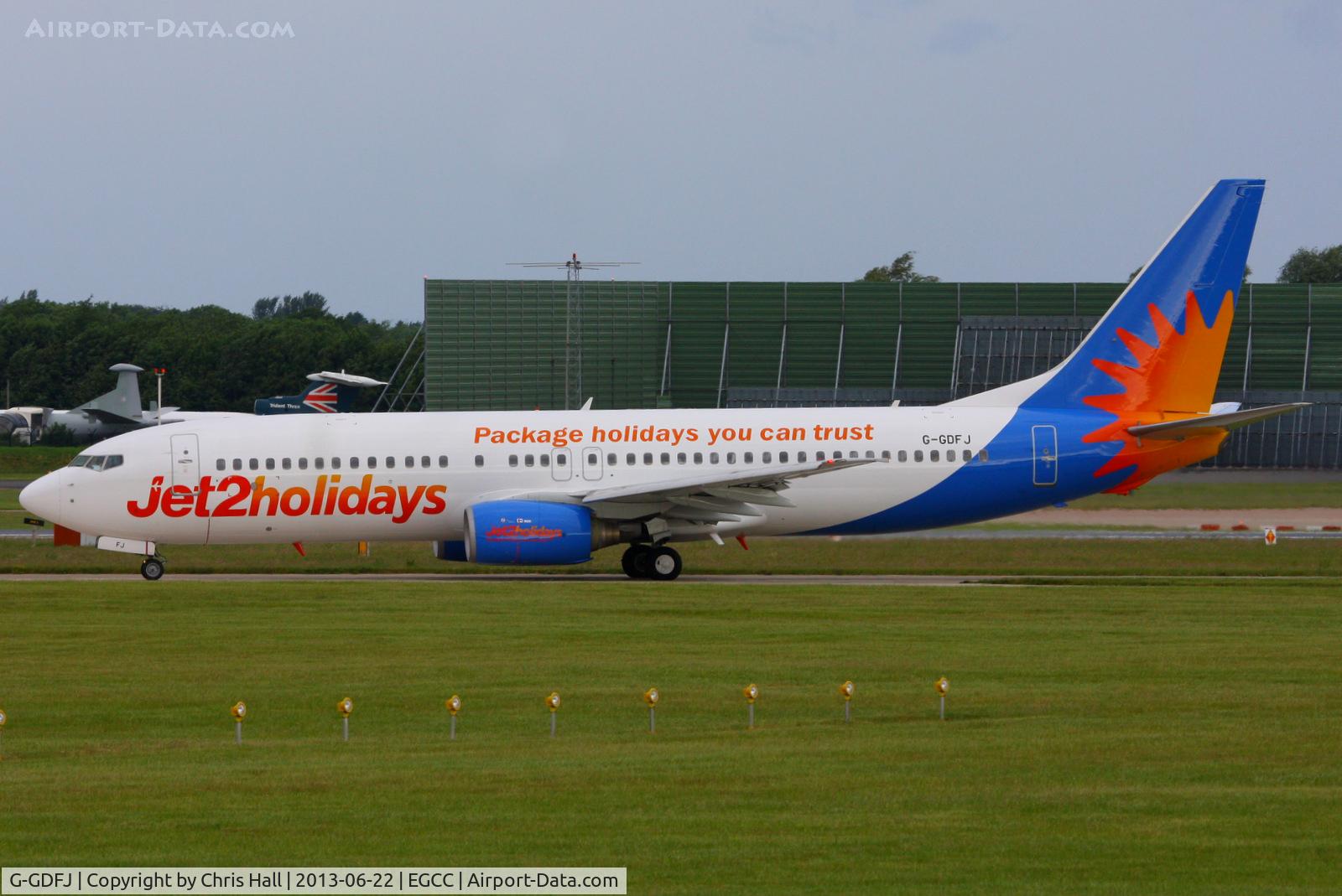 G-GDFJ, 2000 Boeing 737-804 C/N 28229, Jet2 Holidays