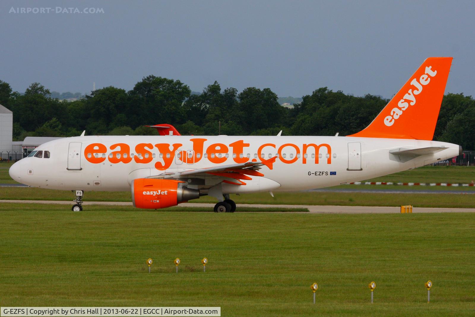 G-EZFS, 2009 Airbus A319-111 C/N 4129, easyJet