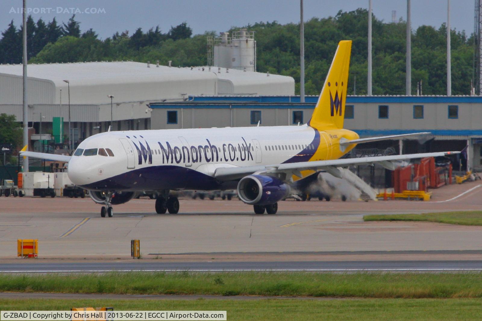 G-ZBAD, 2013 Airbus A321-231 C/N 5582, Monarch