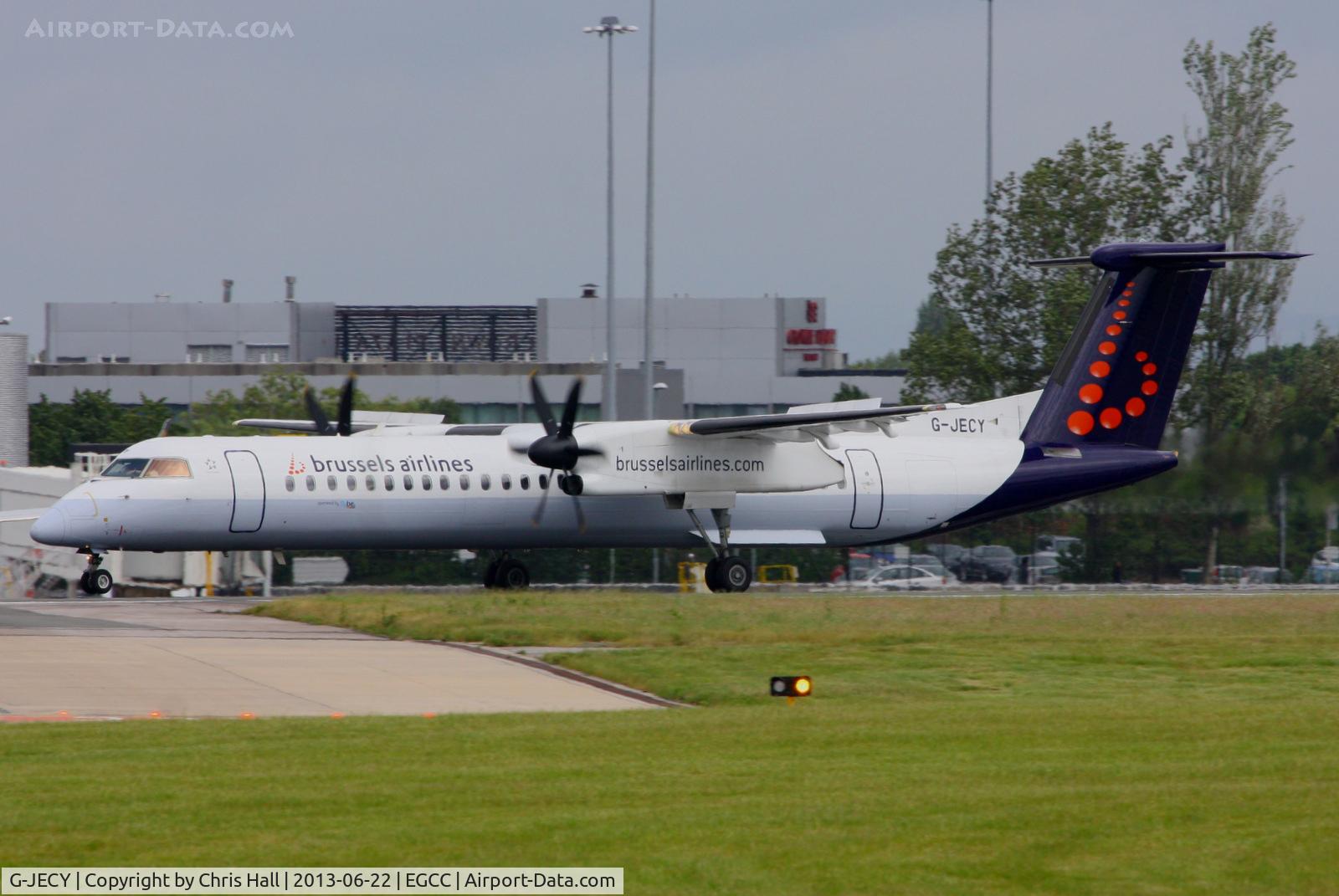 G-JECY, 2007 De Havilland Canada DHC-8-402Q Dash 8 C/N 4157, Brussels Airlines