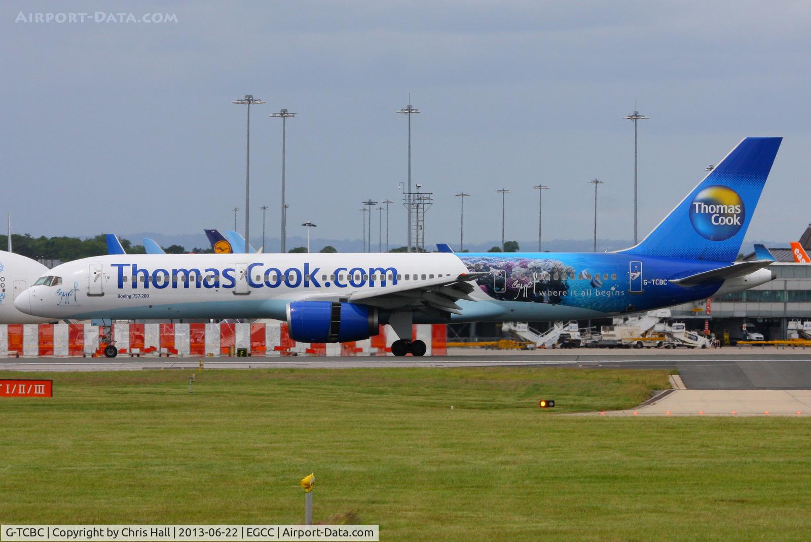 G-TCBC, 1999 Boeing 757-236 C/N 29946, Thomas Cook B757 with 