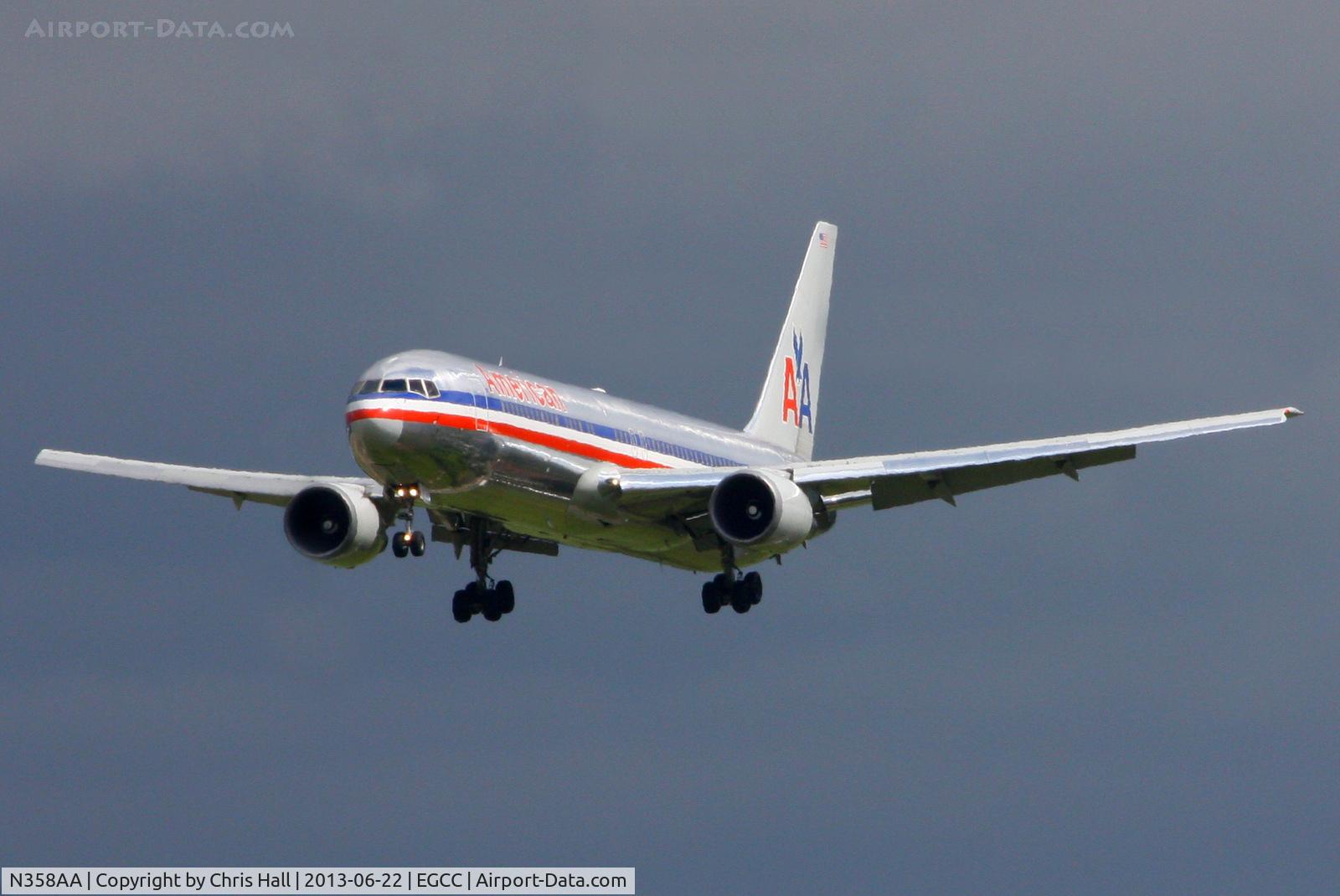N358AA, 1988 Boeing 767-323 C/N 24039, American Airlines