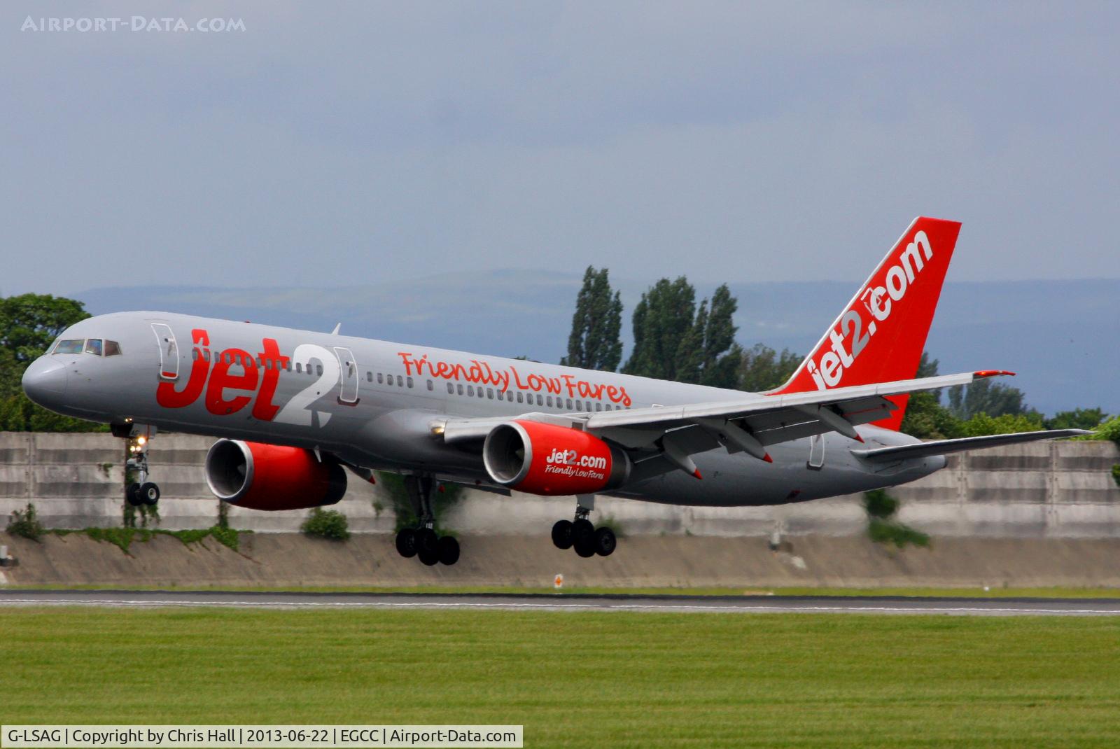 G-LSAG, 1987 Boeing 757-21B C/N 24014, Jet2