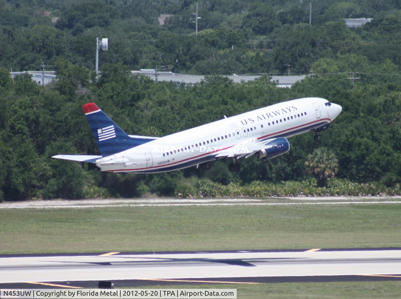 N453UW, 1991 Boeing 737-4B7 C/N 24980, US Airways 737-400