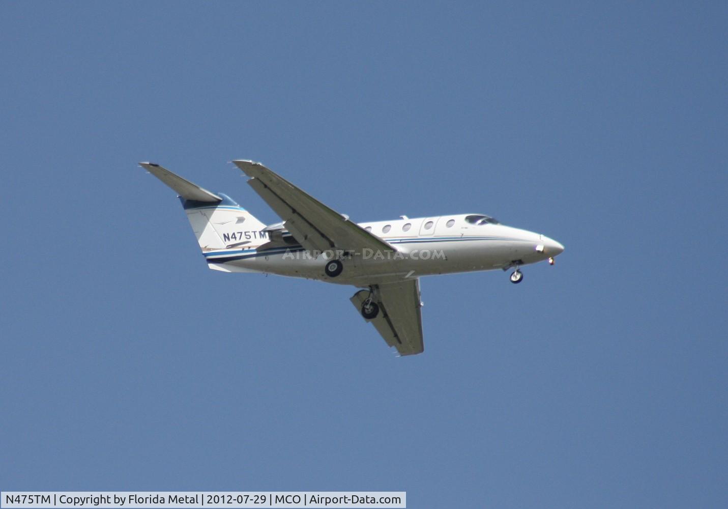 N475TM, 2008 Hawker Beechcraft 400A Beechjet C/N RK-560, Beech 400A