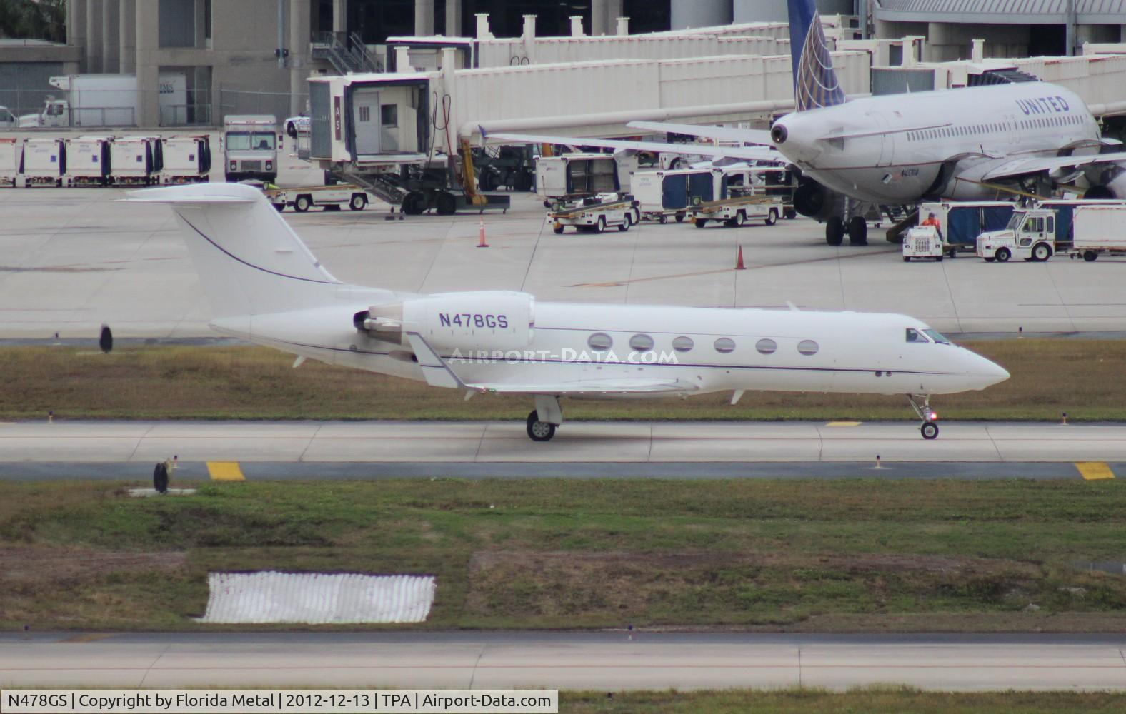 N478GS, 2002 Gulfstream Aerospace Gulfstream IV-SP C/N 1478, Gulfstream IV